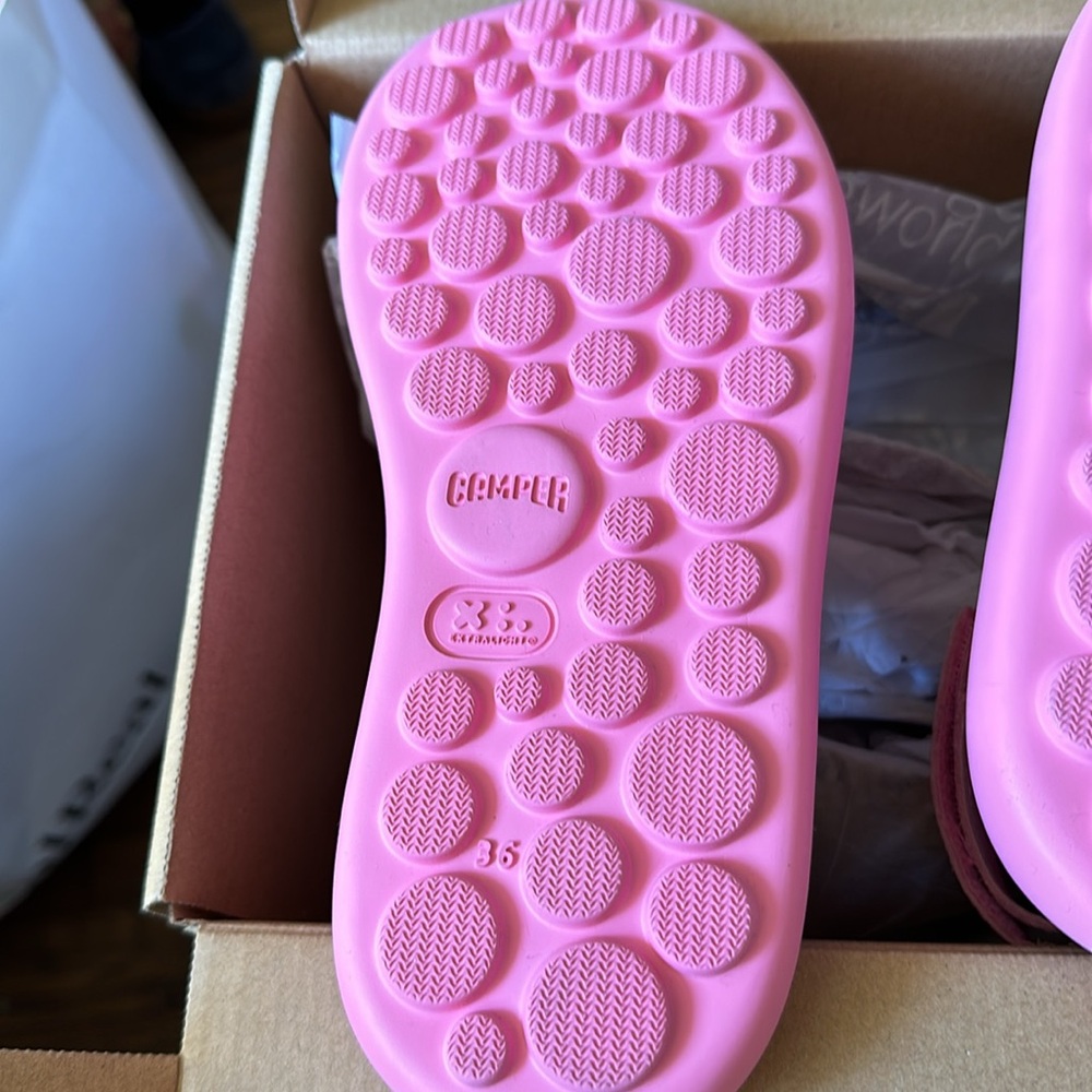 Camper, woman’s sandals, lightweight, never worn, pink, in a box - Picture 5 of 7